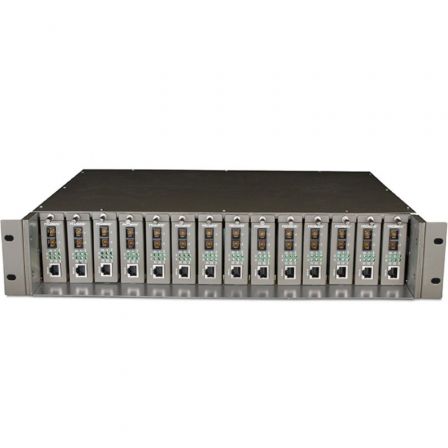 TP-Link TL-MC1400 Chasis para Convertidores de Medio de 14 Ranuras, 2U, Negro